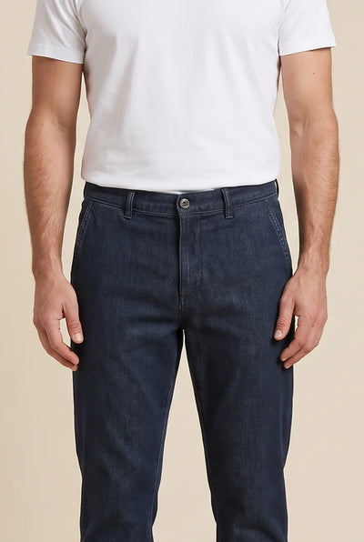 JEANS CHINO SLIM DENIM SCURO
