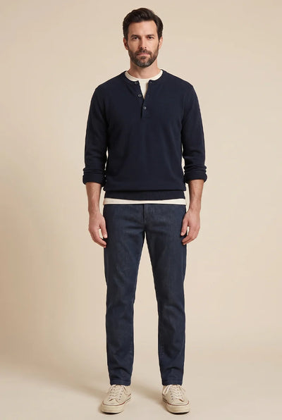 JEANS CHINO SLIM DENIM SCURO