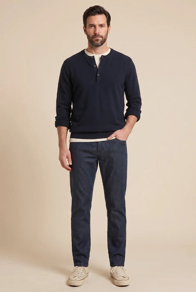 JEANS CHINO SLIM DENIM SCURO