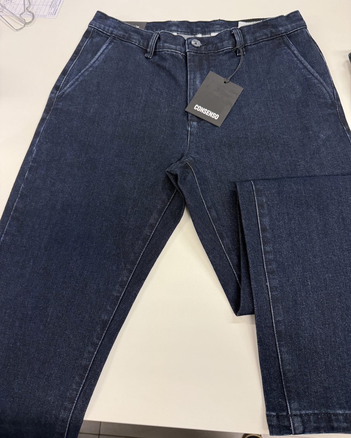 7011726 JEANS CHINO SLIM DENIM SCURO