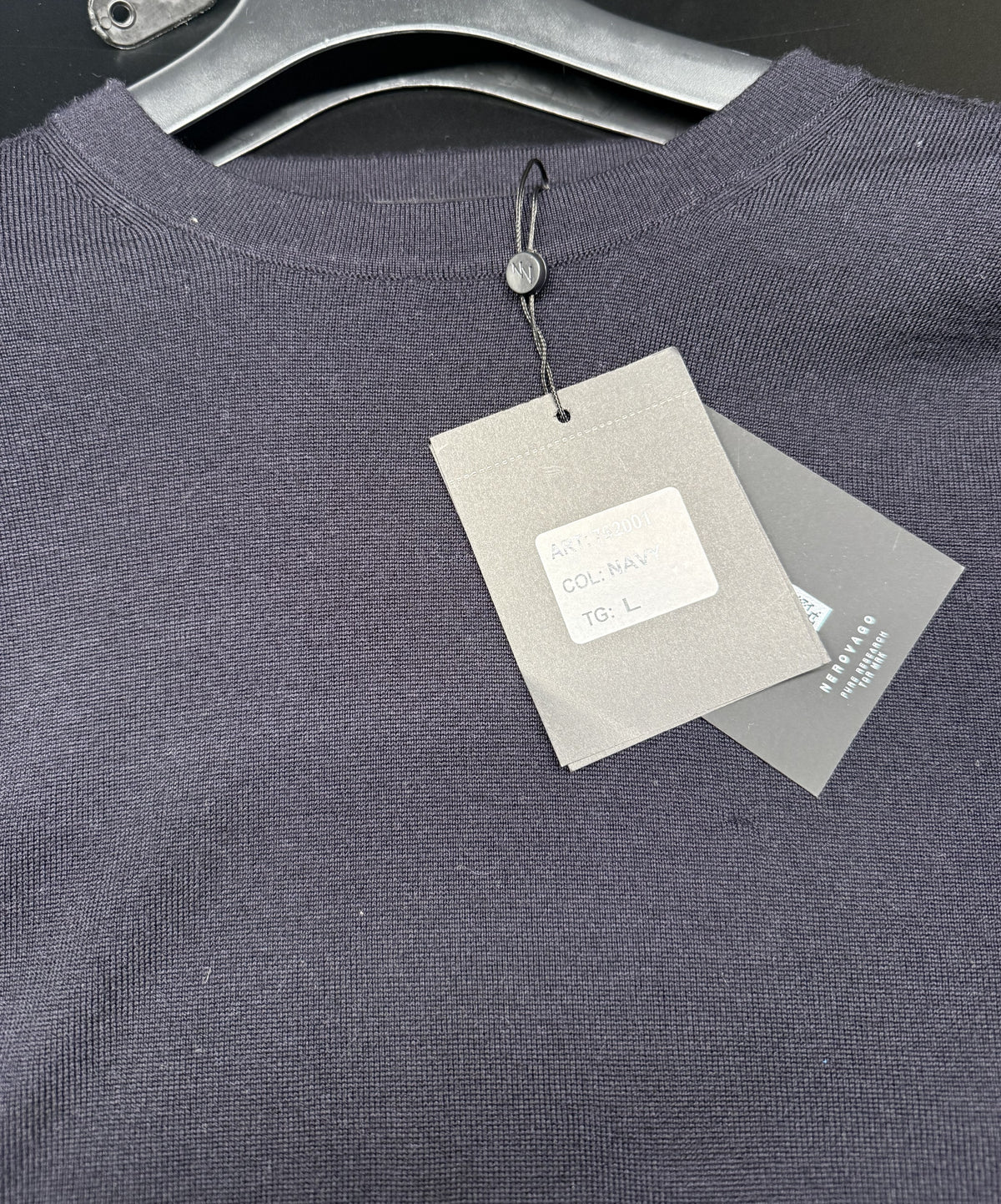 762001 MAGLIA G/C MERINO FIN. 16